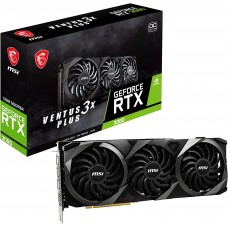 Graphics Card 12GB MSI Gaming RTX 3080 Ventus 3X Plus OC LHR (3 yrs warranty) 