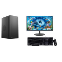 Assembled Zebronics Desktop PC with Core-i3 3RD Generation / 8GB Ram DDR3 / 256GB SSD / 18.5" Monitor (1 yr warranty)