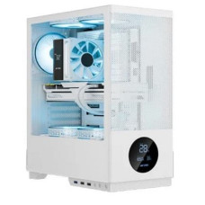 Ant Esports X2 LCD White ARGB ATX Mid Tower Case Ant Esports X2 LCD White ARGB ATX Mid Tower Case
