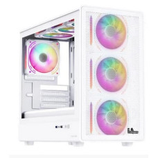 Fingers HyperHawk White RGB M-ATX Mini Tower Case Fingers HyperHawk White RGB M-ATX Mini Tower Case