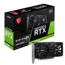 MSI GeForce RTX 3050 Ventus 2X E 6GB OC GDDR6 Graphics Card