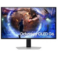 SAMSUNG Odyssey OLED G6 LS27DG600SWXXL 27 Inch Silver Monitor