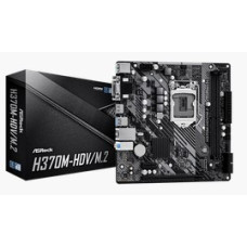 ASRock H370M-HDV/M.2 DDR4 M-ATX Motherboard ASRock H370M-HDV/M.2 DDR4 M-ATX Motherboard