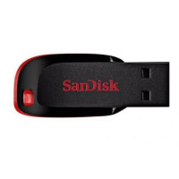 SanDisk Cruzer Blade 8GB USB 2.0 Red Pen Drive