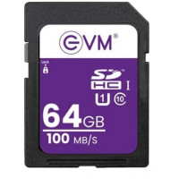 EVM 64GB Class 10 U1 SD HC Memory Card