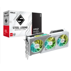 ASRock RX 9060 XT Steel Legend OC 8GB GDDR6 Graphics Card ASRock RX 9060 XT Steel Legend OC 8GB GDDR6 Graphics Card