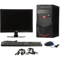 Assembled Zebronics Desktop PC with Core-i3 4th Generation / 8GB Ram DDR3 / 256GB SSD / 18.5" Monitor (1 yr warranty)