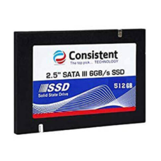 Consistent 512GB Internal SSD