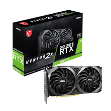 Graphics Card 8GB MSI Gaming RTX 3050 Ventus 2X OC LHR (3 yrs warranty)