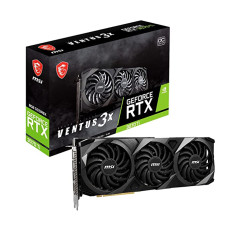 Graphics Card 8GB MSI Gaming RTX 3070 Ti Ventus 3X OC LHR (3 yrs warranty)