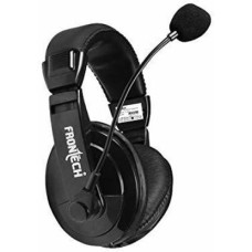 Frontech Headset HF-3446 USB powered with Mic multimedia Wired (1 yr warranty)