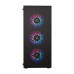 Cabinet Ant Esports ICE- 110 Auto RGB (E-ATX) Mid Tower Black (1yr Warranty)