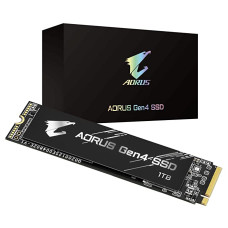 1TB Gigabyte Aorus M.2 NVMe Gen4 Internal SSD (3yrs Warranty)