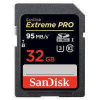 Memory Card 32GB 95MB/S SDHC Sandisk Extreme