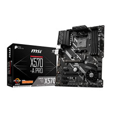 X570-A MSI PRO ATX AM4 Gaming Motherboard (3yrs Warranty)