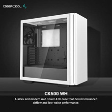 Cabinet DeepCool CH510 (E-ATX) Mid Tower White (1yr Warranty)