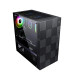 Cabinet Ant Esports Elite 1000 TG (M-ATX) Mini Tower Black (1yr Warranty)