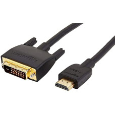 HDMI Input to DVI Output (Not VGA) Adapter Cable, 6 Feet, Black
