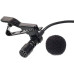 HUMBLE Dynamic Lapel Collar Mic Voice Recording Filter Microphone for Singing Youtube SmartPhones, Black