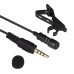 HUMBLE Dynamic Lapel Collar Mic Voice Recording Filter Microphone for Singing Youtube SmartPhones, Black