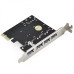 PCI Card USB 4 Port-Dyeton 