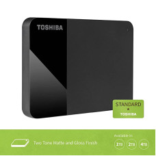 1TB Toshiba Canvio Ready Portable External Hard Drive (3yrs Warranty)