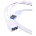 Cables USB Extension 1.5M- Dyeton