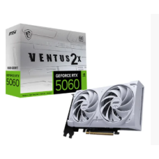 MSI RTX 5060 Ventus 2X OC White 8GB GDDR7 Graphics Card
