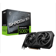 MSI RTX 5060 Ti Shadow 2X OC Plus 16GB GDDR7 Graphics Card