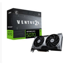 MSI Geforce RTX 5070 Ventus 2X OC 12G GDDR7 Graphics Card