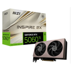 MSI RTX 5060 Ti Inspire 2X OC 16GB GDDR7 Graphics Card