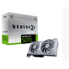 MSI RTX 5070 Ventus 2X OC White 12GB GDDR7 Graphics Card