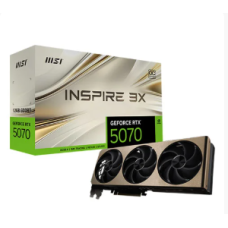 MSI RTX 5070 Inspire 3X OC 12GB GDDR7 Graphics Card