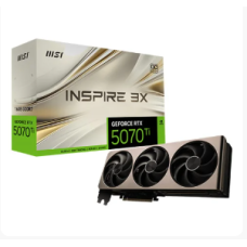 MSI RTX 5070 Ti Inspire 3X OC 16GB GDDR7 Graphics Card