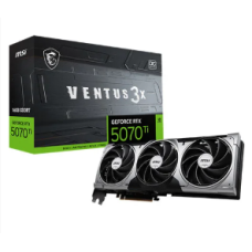 MSI RTX 5070 Ti Ventus 3X OC 16GB GDDR7 Graphics Card