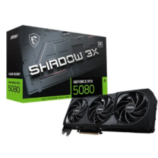 MSI RTX 5080 Shadow 3X OC 16GB GDDR7 Graphics Card