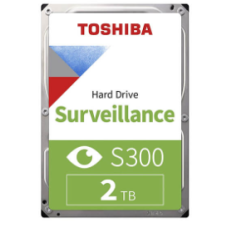 Toshiba S300 2TB 5400 RPM Surveillance Desktop Internal HDD